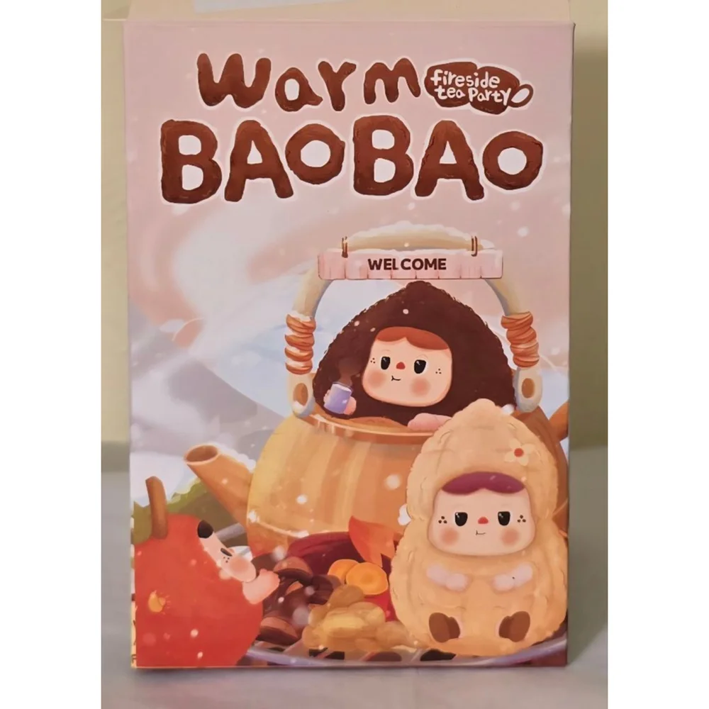 NWT Heyone Warm BAOBAO Fireside Tea Party Tasty Super Chestnut Plush Bag‎ Charm